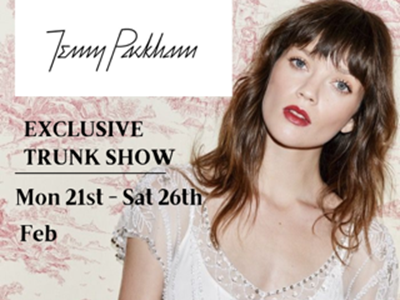 Jenny Packham Trunk Show - Exclusive to Castle Couture 